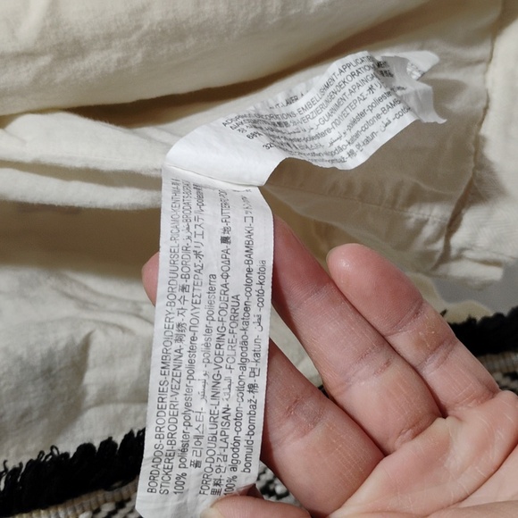 Zara TRF Embroidered Jacket W Pockets Sz.S-M Hardly Worn - Picture 7 of 10